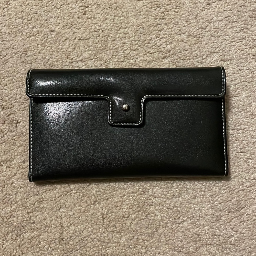 Star Faux Leather Wallet